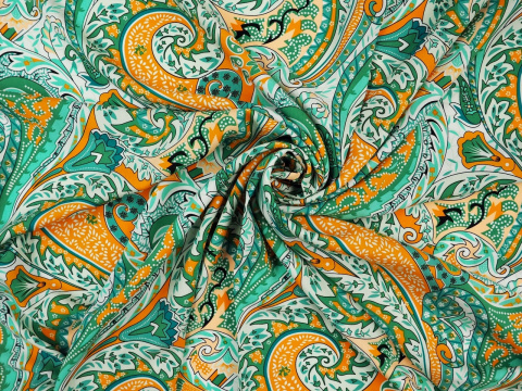 Wiskoza - Roślinne ornamenty Wiskoza - Roślinne ornamenty