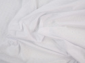 biała bawełna ażurowa prostokąty