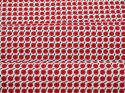 bawełna elastyczna geometryczne wisienki
