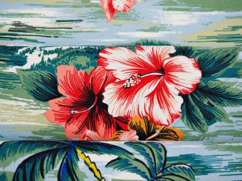 bawełna elastyczna palmy i hibiskusy bawełna elastyczna palmy i hibiskusy