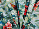 bawełna elastyczna palmy i hibiskusy