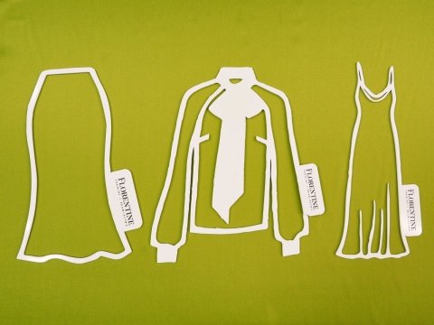 zieleń kiwi jedwab elastyczny