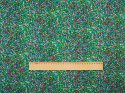 zielony jedwab elastyczny wzór brokat miarka