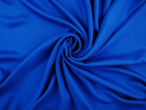 niebieski jedwab naturalny wytłaczany paski