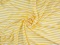 Wiskoza - Poziome paski żółty [kupon 1,85 m]