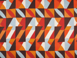 Wiskoza - Kolorowa geometria retro