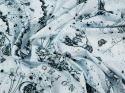 jasno błękitna bawełna ażurowa w modne znaki zodiaku