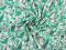Bawełna devore - Roślinne ornamenty miętowe [kupon 1,9 m]