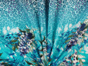 jedwab szara panterka niebieskie wisterie