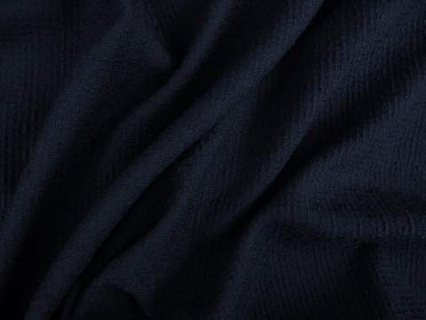 atramentowa chanelka premium wełna z jedwabiem wełna boucle atramentowa chanelka premium wełna z jedwabiem wełna boucle