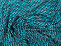 jedwab abstracja retro w kolorze morskim