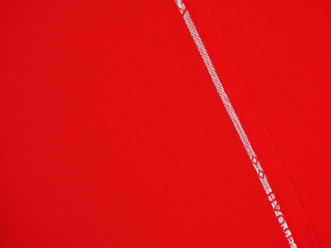 Krepa wełniana Alta Moda - Nasycona czerwień