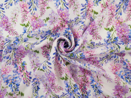 Len - Wisteria na bieli