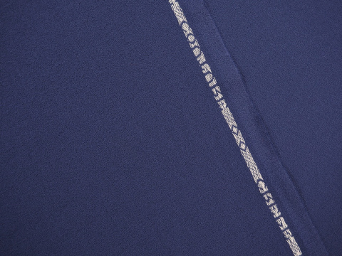 krepa wełniana w kolorze denim krepa wełniana w kolorze denim
