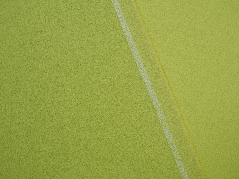 krepa wełniana w kolorze jasnej limonki