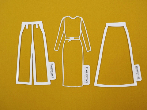 wełna krepa w kolorze musztardowym