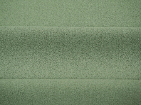 krepa wełniana w kolorze szałwiowym