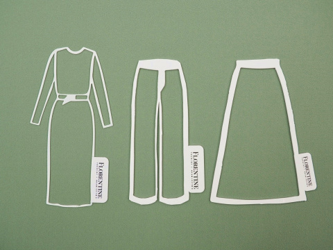 krepa wełniana w kolorze szałwiowym