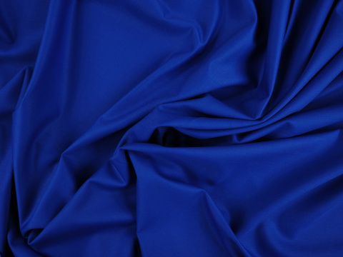 Wełna double face - Jasny kobalt