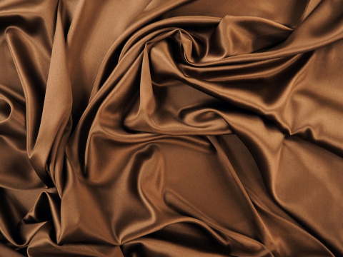 Jedwab elastyczny - Ciemny karmel Alta Moda