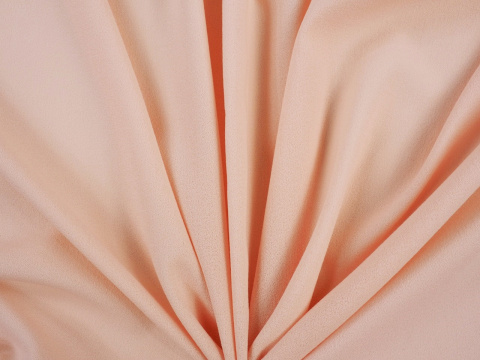 krepa wełniana w kolorze jasnym morelowym krepa wełniana w kolorze jasnym morelowym