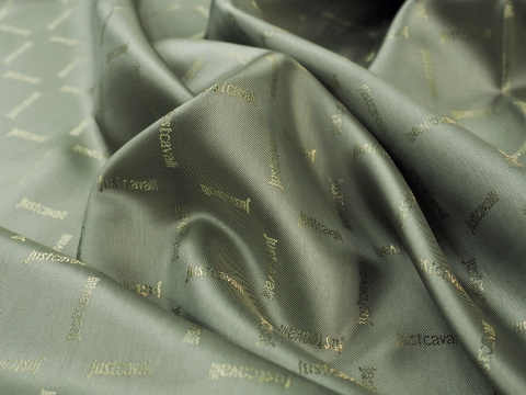 sygnowana podszewka złota oliwka