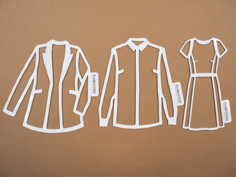 wełniana flanela beż