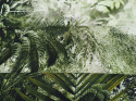 panel wiskozowy w zieloną dżunglę