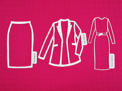 Chanelka premium - Nasycony róż Chanelka premium - Nasycony róż