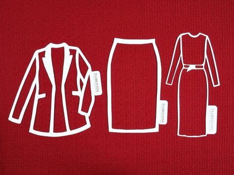 Chanelka premium - Wiśnia bordo Chanelka premium - Wiśnia bordo