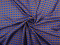 Wiskoza - Marokańska geometria z niebieskim [kupon 1,3 m]