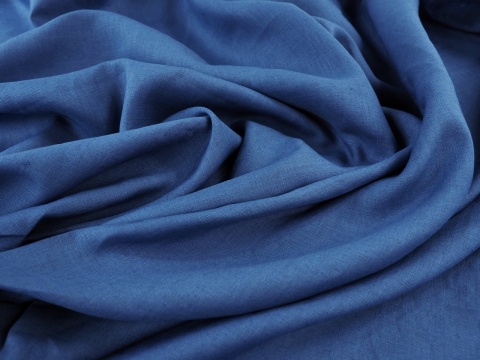 len w kolorze niebieskiego denimu len w kolorze niebieskiego denimu