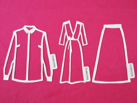 len w kolorze różowym