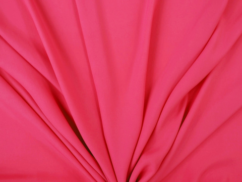 Jedwab krepa - Klasyczny róż