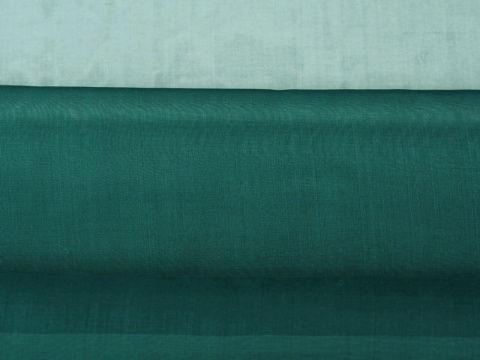 organza jedwabna w kolorze ciemnym morskim organza jedwabna w kolorze ciemnym morskim