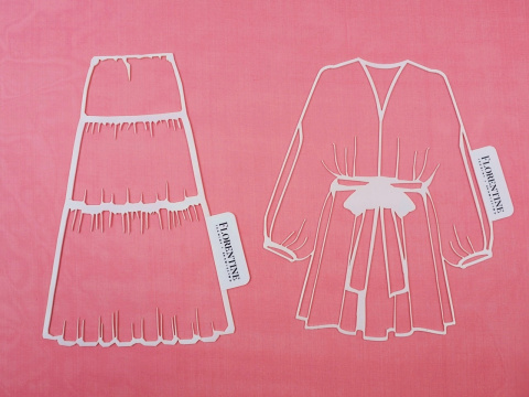 jedwabna organza w kolorze nasyconego różu jedwabna organza w kolorze nasyconego różu