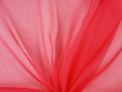 Jedwab organza - Nasycony róż Jedwab organza - Nasycony róż