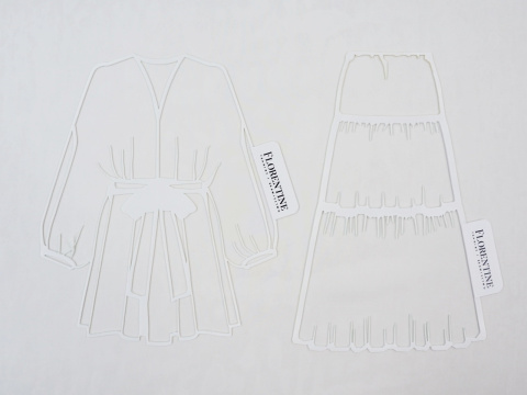 jedwab szyfon bardzo jasny szary