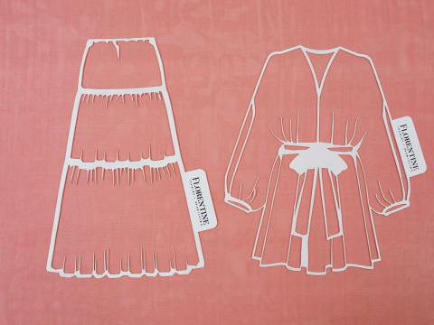 jedwab szyfon arbuzowy róż