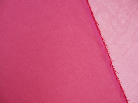 jedwab szyfon amarant