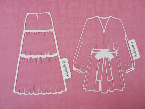 jedwab szyfon amarant