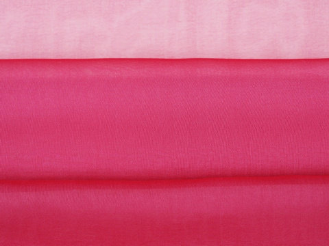 jedwab szyfon amarant