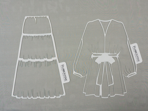 szyfon jedwab szary perłowy