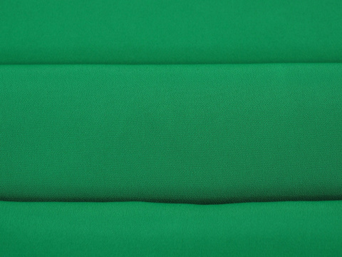 jedwab krepa zielony