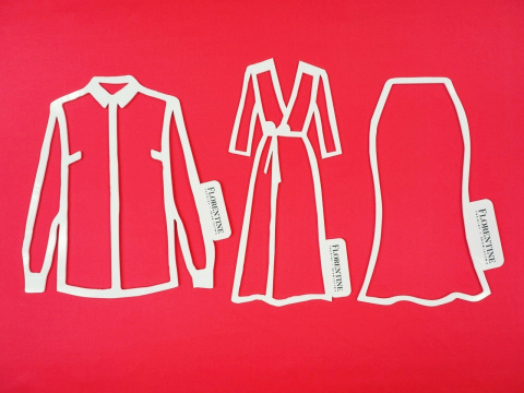 jedwab satyna w kolorze arbuzowym