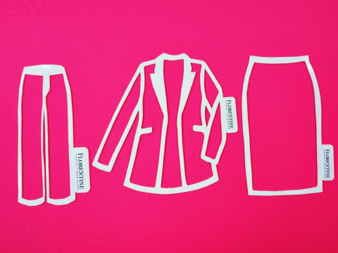 wełna neonowy róż wełna neonowy róż