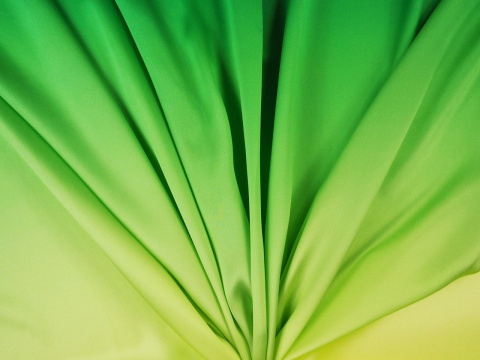 jedwab w żółto-zielony gradient jedwab w żółto-zielony gradient