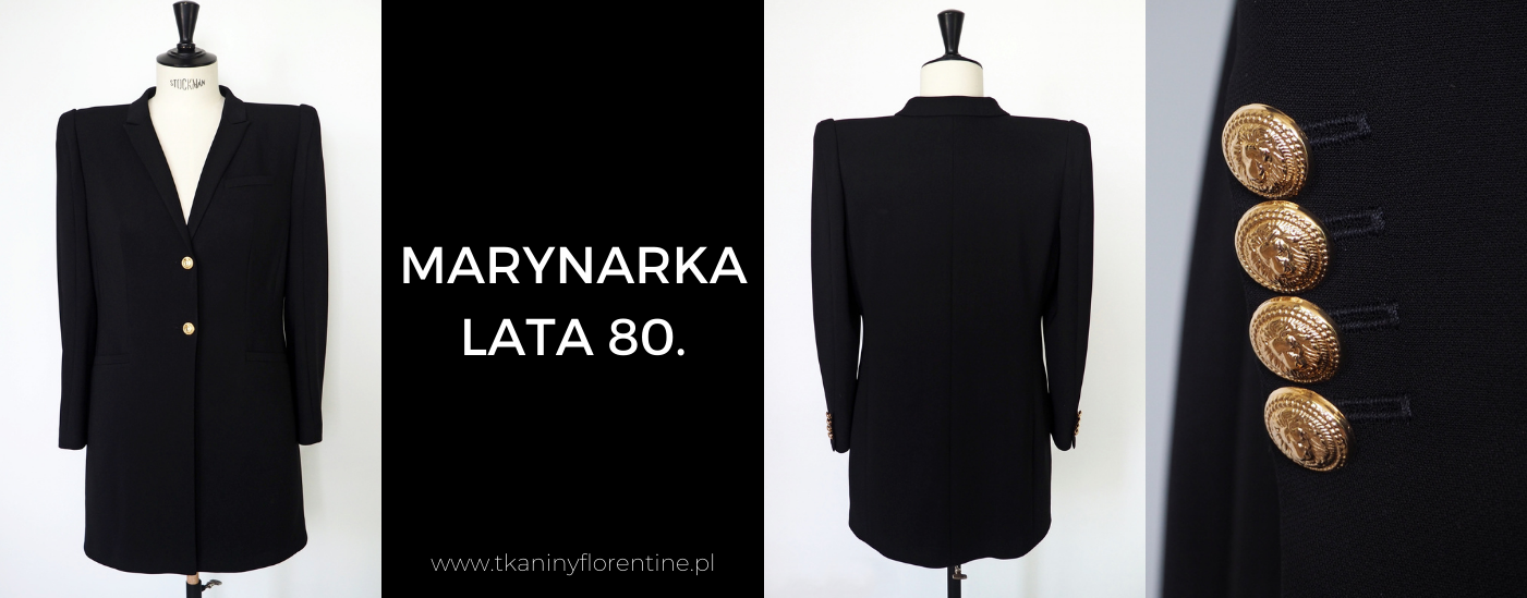 marynarka z lat 80