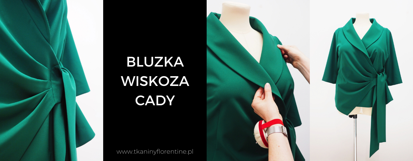 pracownia krawiecka bluzka z wiskozy cady