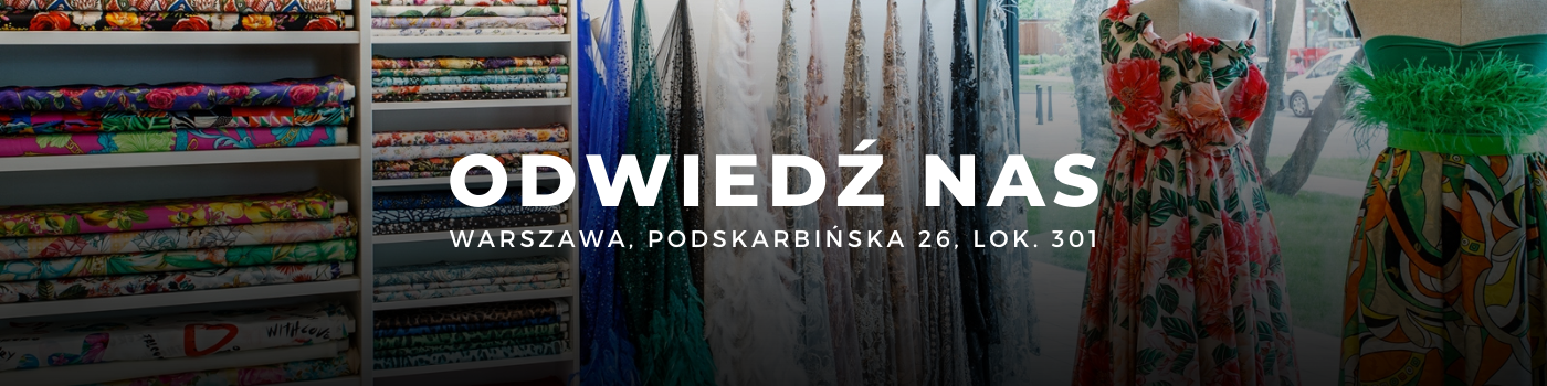 Adres sklepu z tkaninami i pracowni Florentine